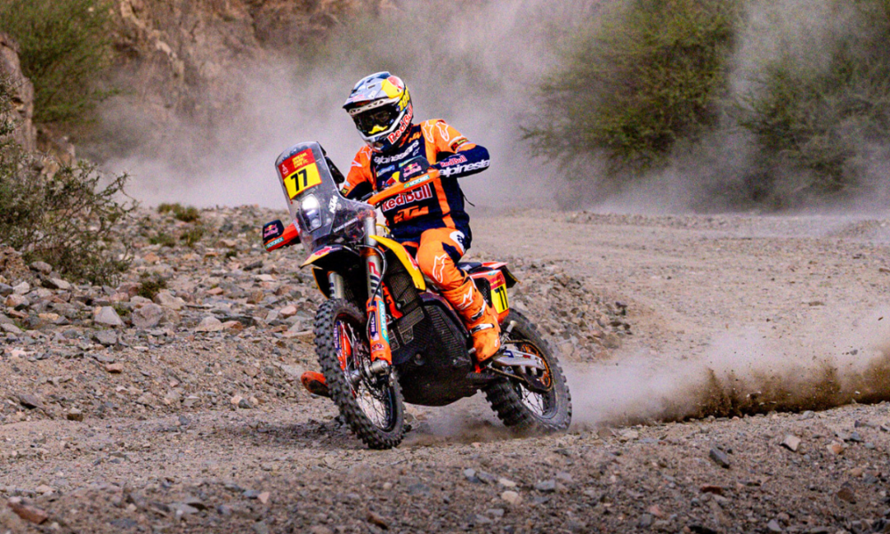 Luciano Benavides renverse le Dakar en motos pour deux petites secondes !